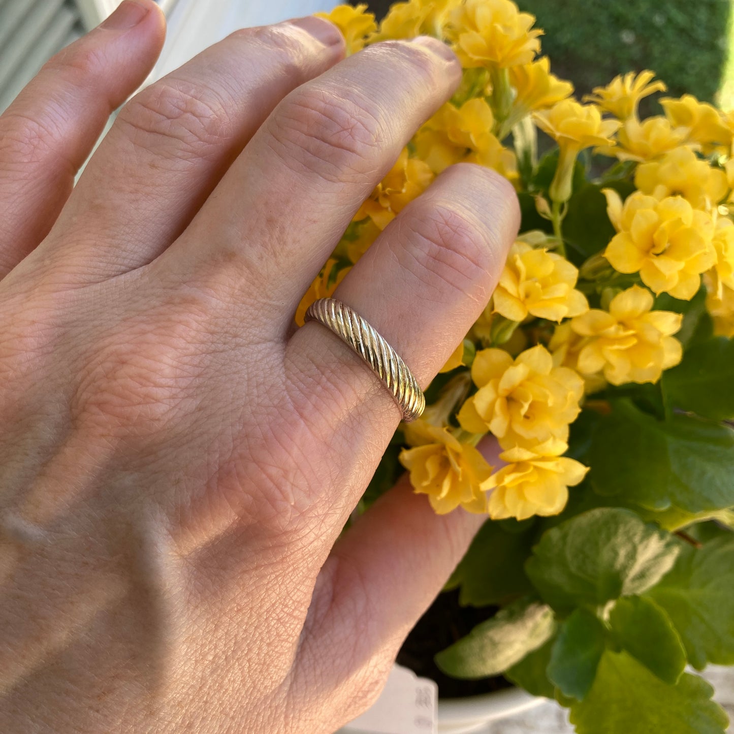 Ripples Sterling Silver Ring