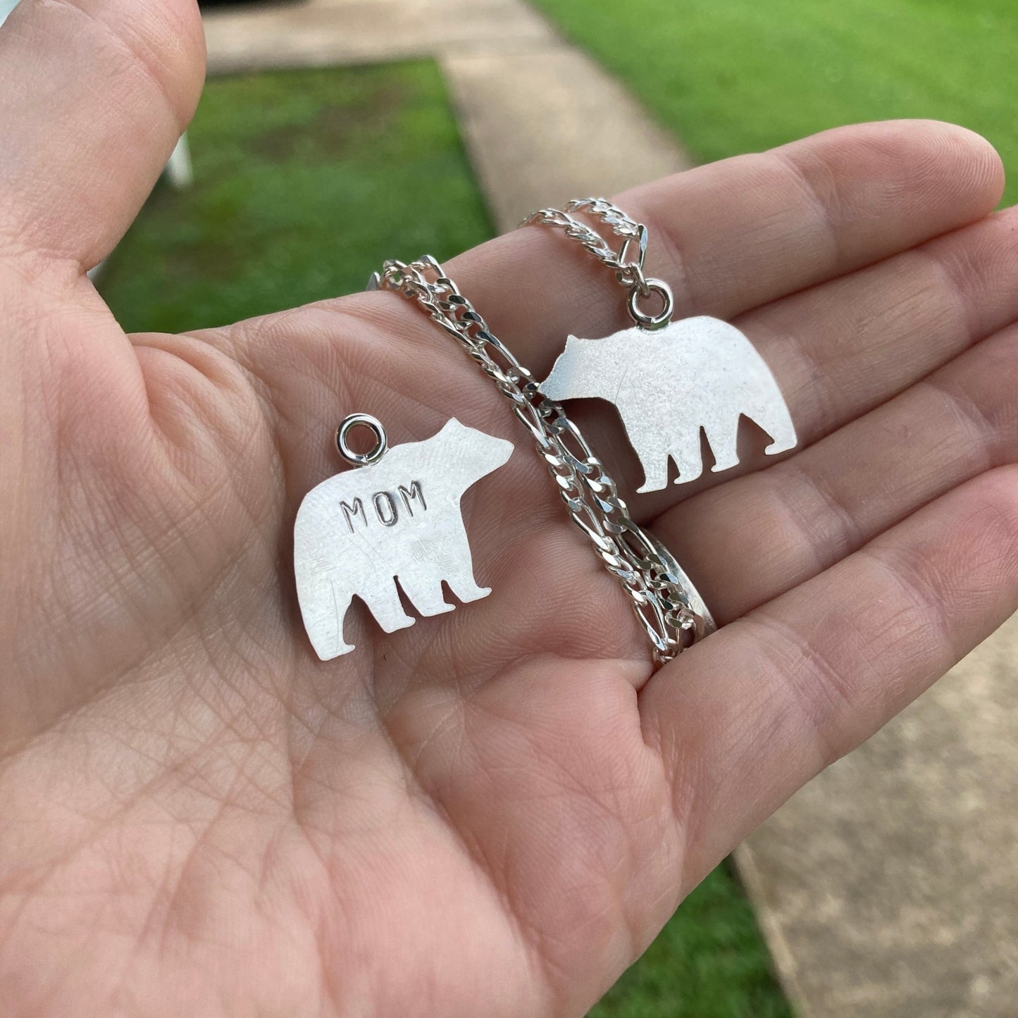 Bear Pendant - LoraLeeArtist