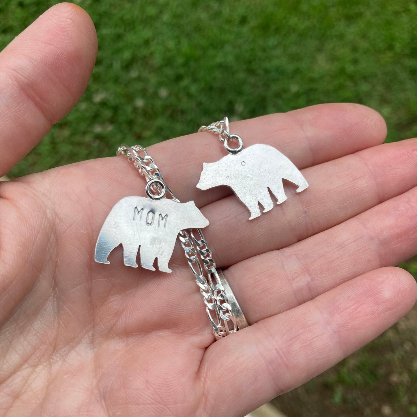 Bear Pendant - LoraLeeArtist