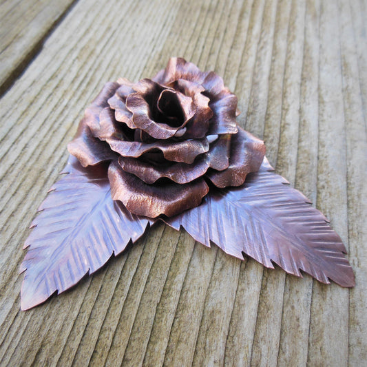 Making Copper Roses - LoraLeeArtist