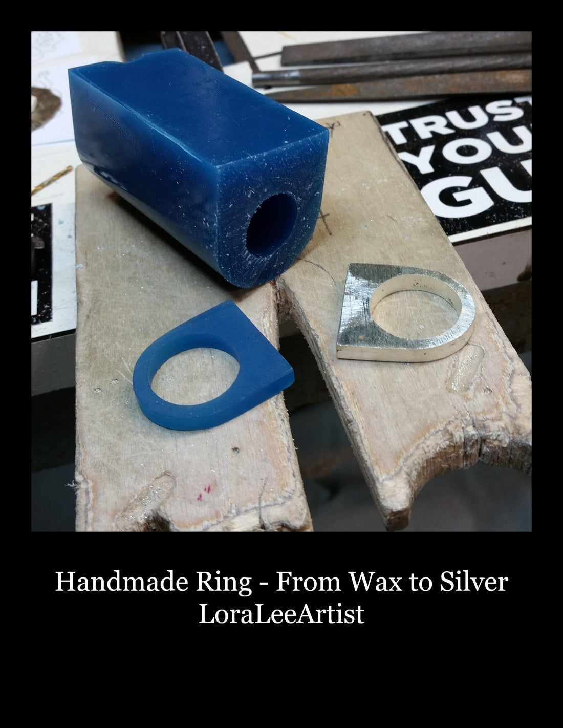 From Wax Carving to Cast Ring, The Process. - LoraLeeArtist