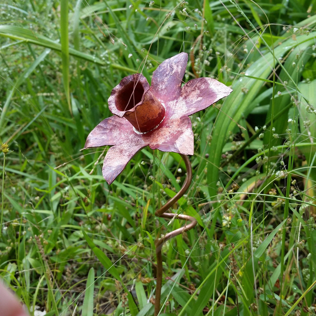 How I Make Copper Daffodils - LoraLeeArtist