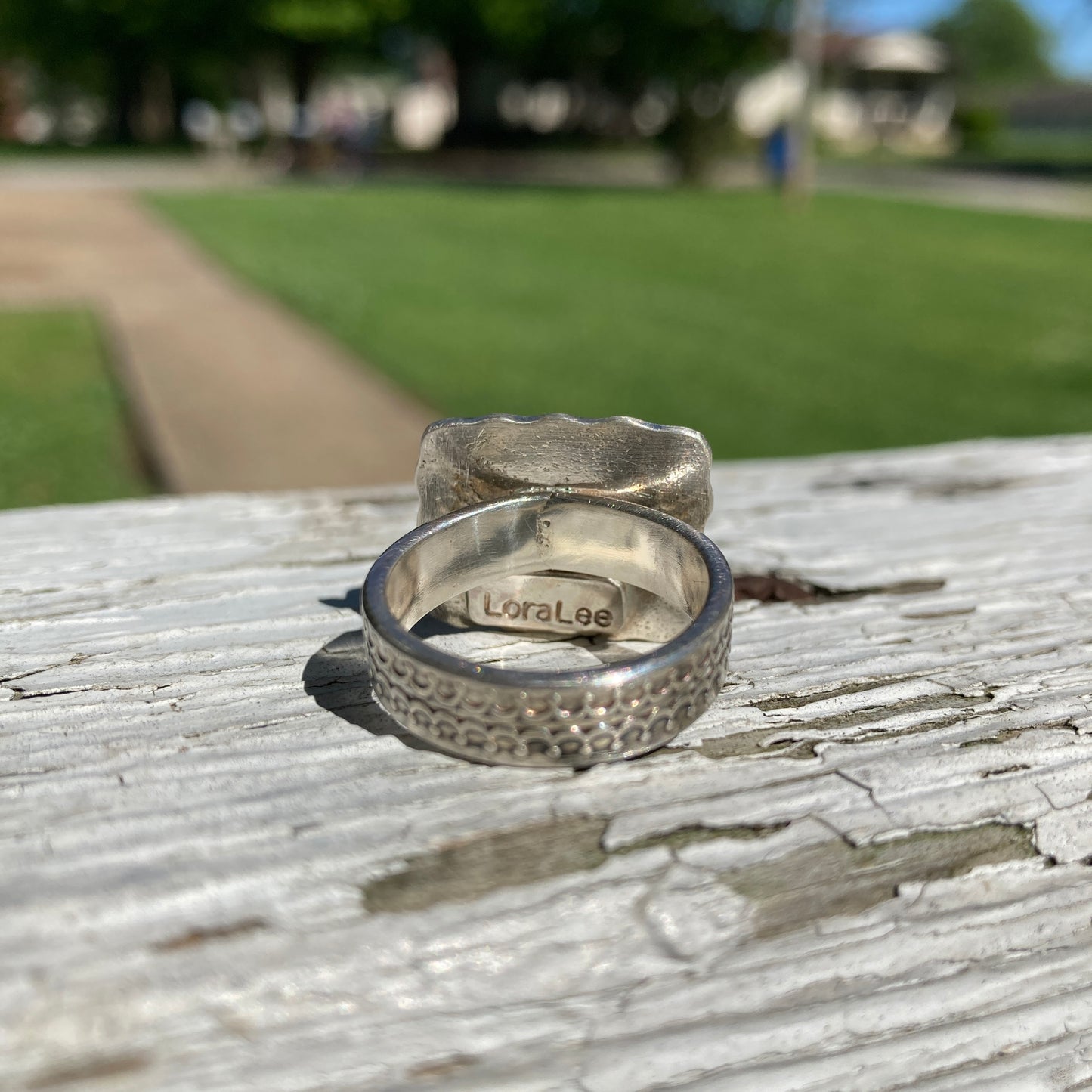 Chrysocolla Sterling Silver Ring