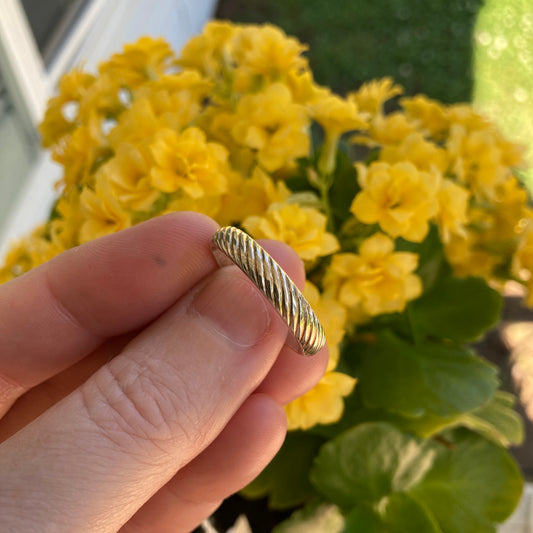 Ripples Sterling Silver Ring