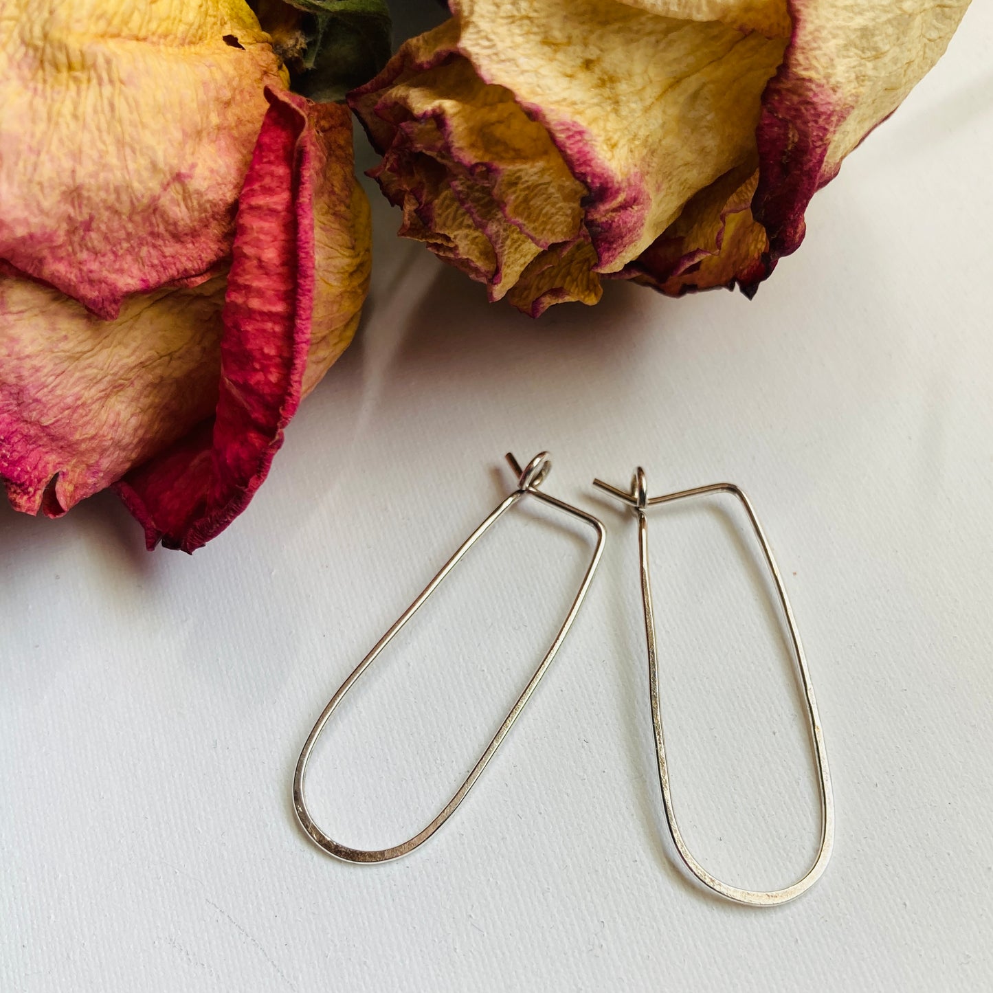 Minimalist Everyday Wear Sterling Silver Earrings