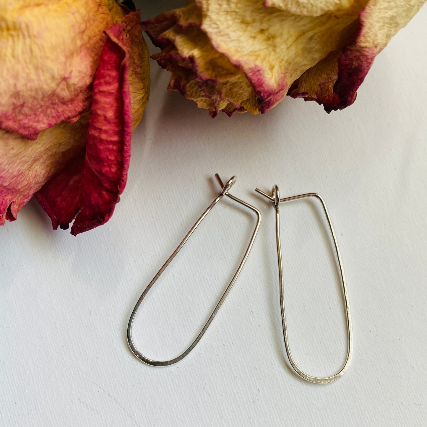 Minimalist Everyday Wear Sterling Silver Earrings