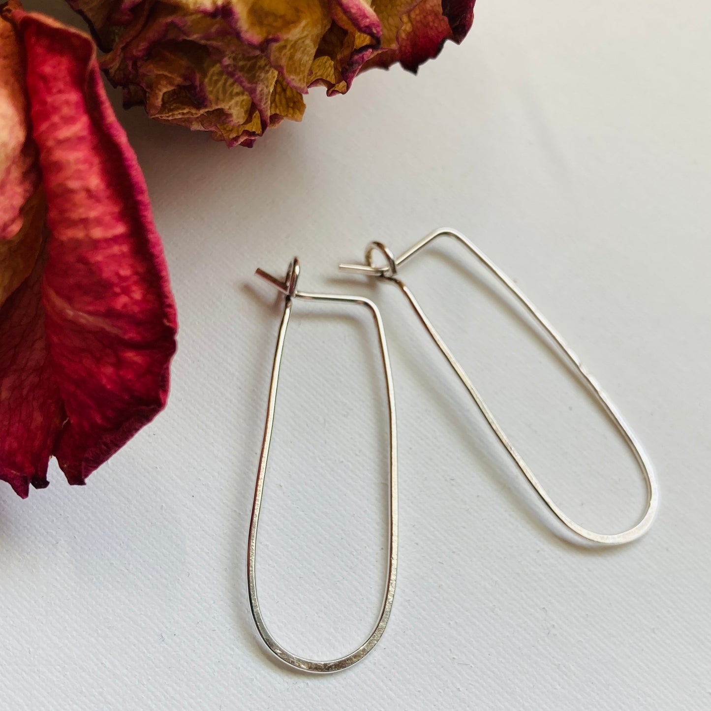 Minimalist Everyday Wear Sterling Silver Earrings