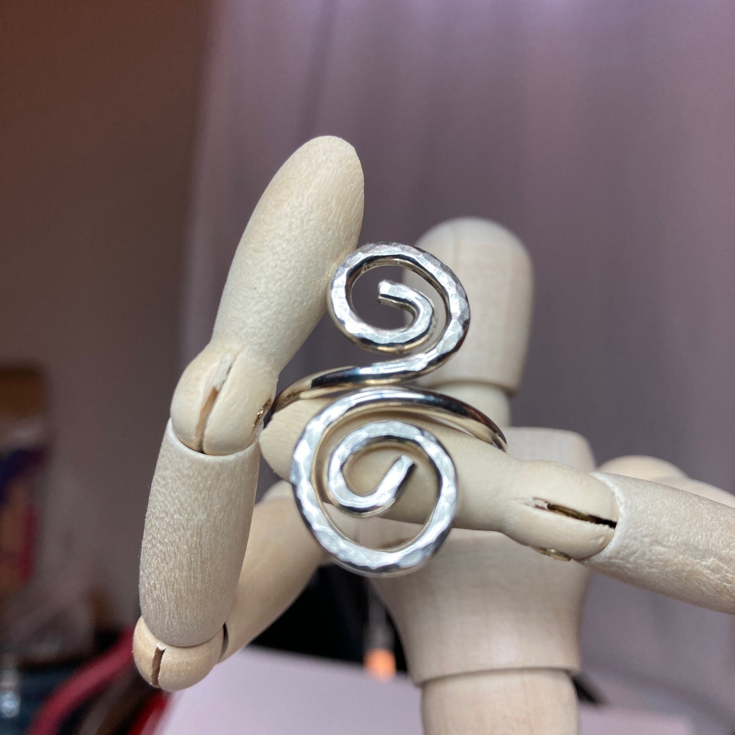 Sterling Silver Spiral Ring