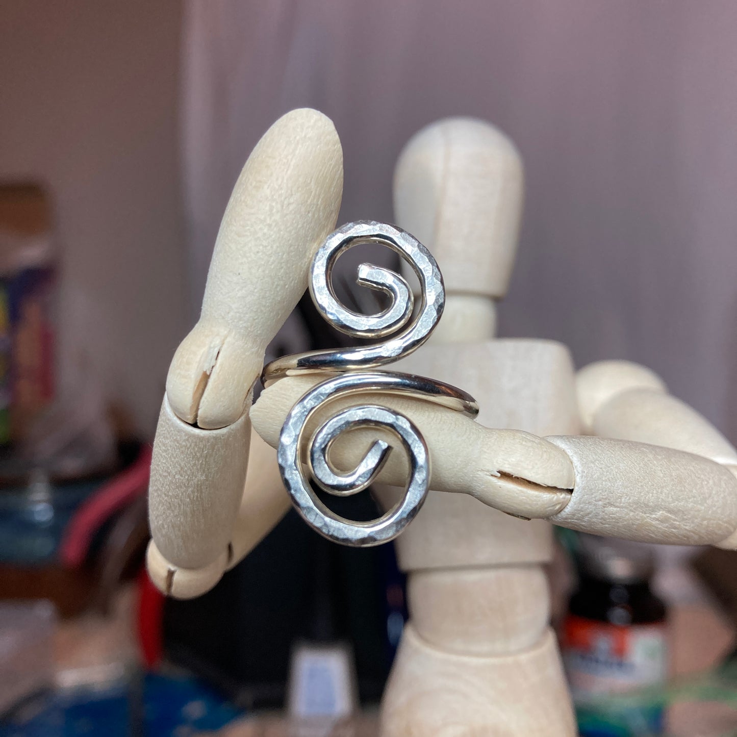 Sterling Silver Spiral Ring